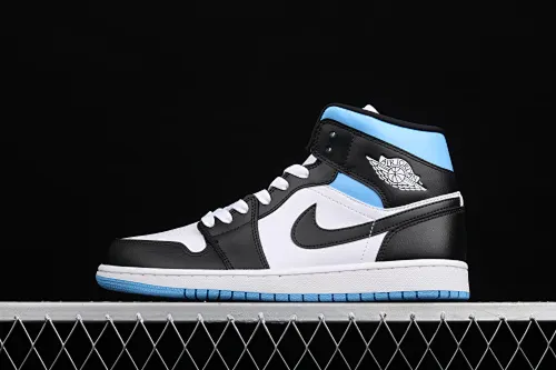 All categories Air Jordan Jordan series basketball shoes Air Jordan 1 Mid G version pure original Air Jordan 1 Mid SE AJ1 Joe 1 black and white BQ6472-102